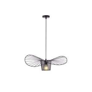 Висяща лампа CAP 1xE27 Ø600 mm черна EUROLAMP 144-46019