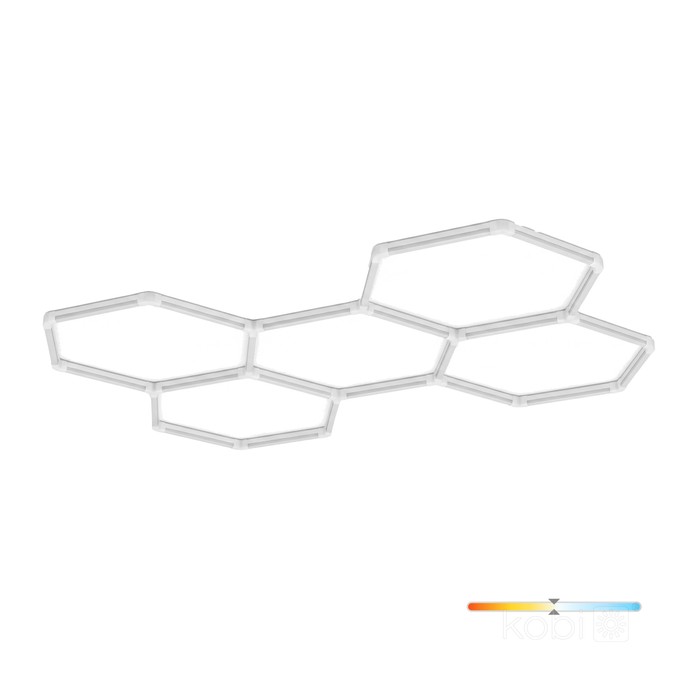 Kobi LED осветителна система HEXLINE 216 W, 208 × 300 cm – 004994