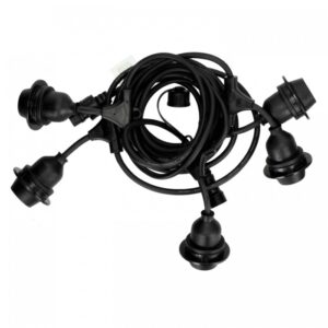 Градински гирлянд CRETE 5xE27 5 m IP44 KOBI 001440