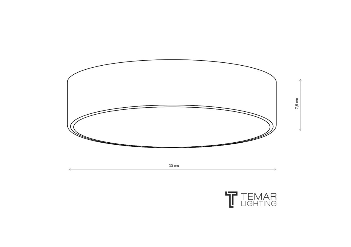 Плафон CLEO 300 30 см 692627 TEMAR