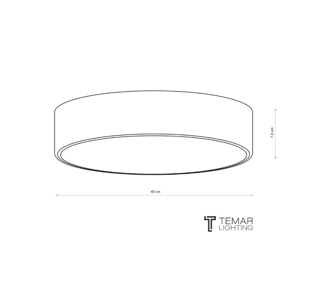 Плафон CLEO 400 40 см 691880 TEMAR