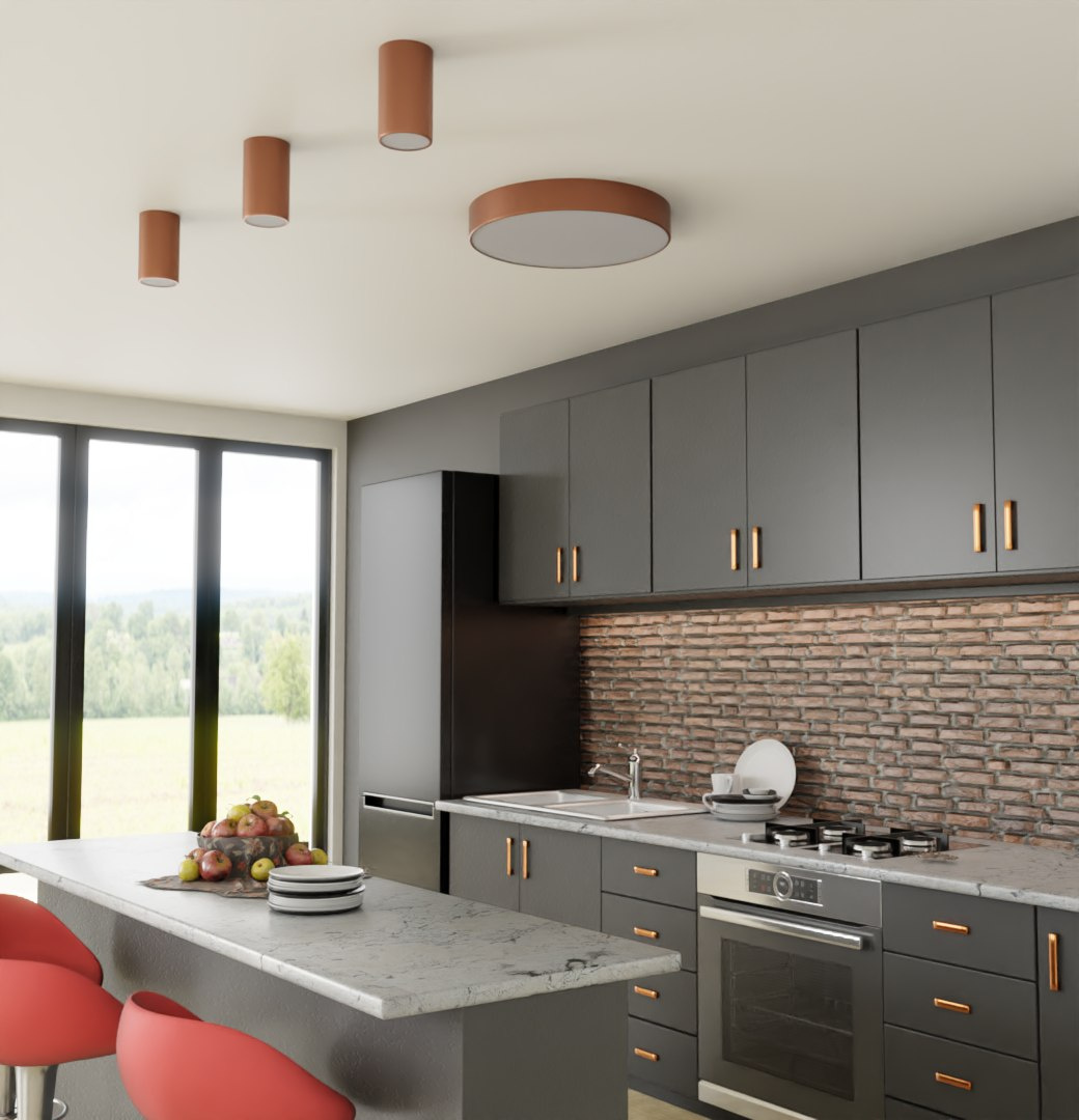 Плафон CLEO 500 Меден Ø50 см 4xE27 TEMAR LIGHTING 691903