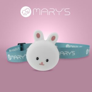 Детски LED челник Зайче 1W RGB MARY'S MW61767