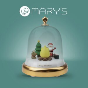 Коледна музикална кутия с LED светлина 3000K MARY'S MW61918