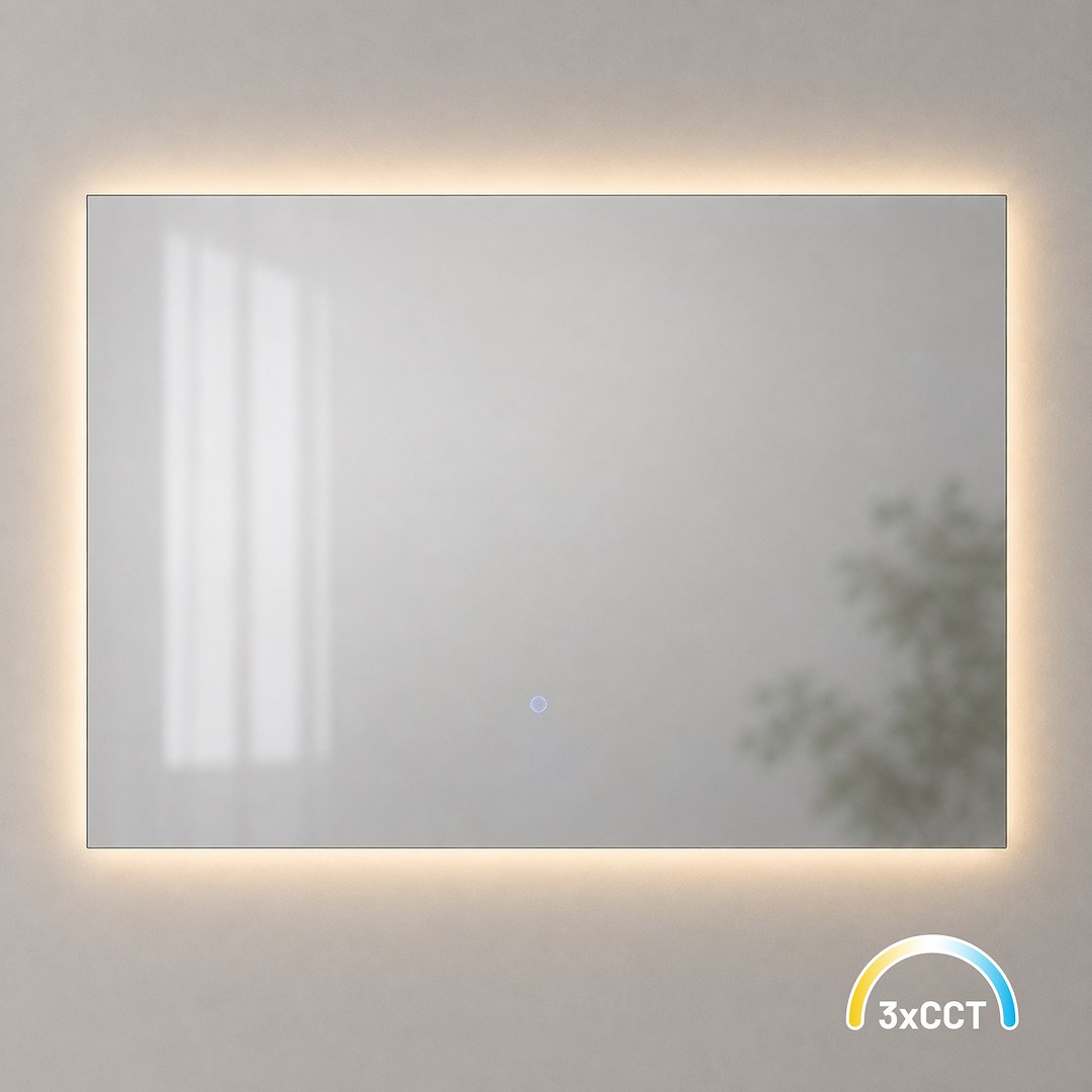 LED огледало WONDER 80x60 см 20W CCT димируемо MILAGRO ML2827