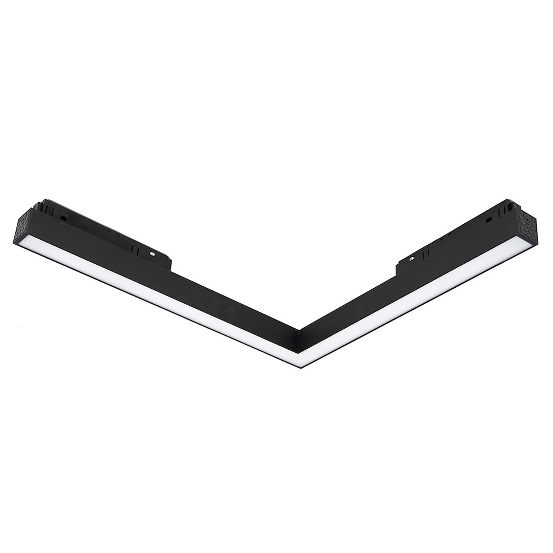 Линеен LED модул 20 мм 24W 3000K черен MILAGRO ML8929