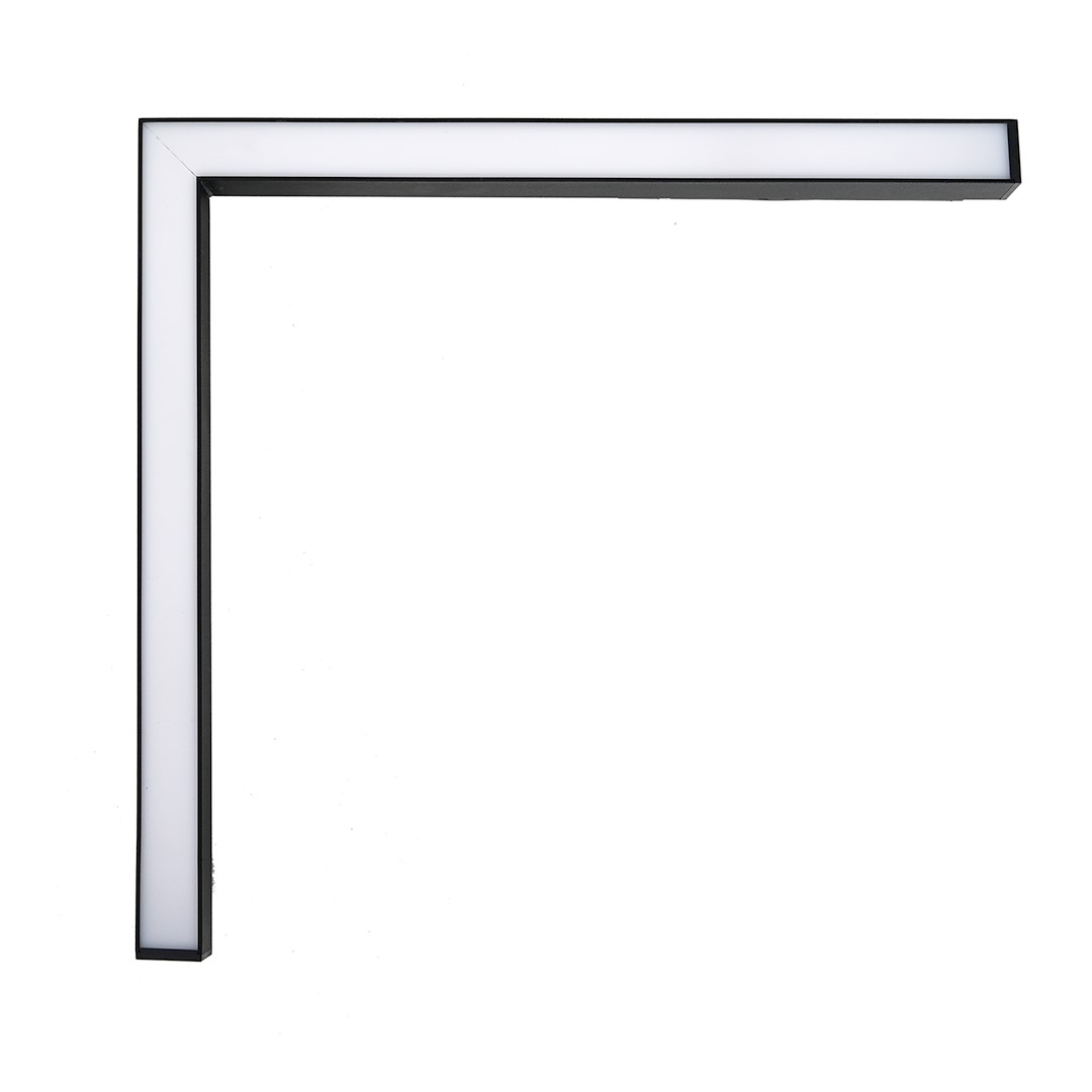 Линеен LED модул 20 мм 24W 3000K черен MILAGRO ML8929