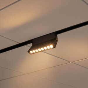 Линеен LED спот 20 мм 12W 3000K черен MILAGRO ML8930