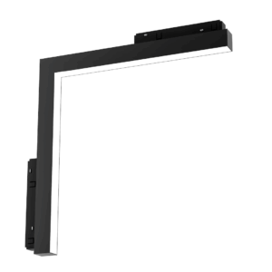 L-образен LED модул 20 мм 24W 3000K черен MILAGRO ML8933
