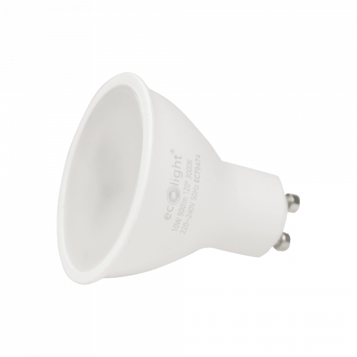 LED крушка GU10 10W 3000K 900 lm ECO LIGHT EC79474