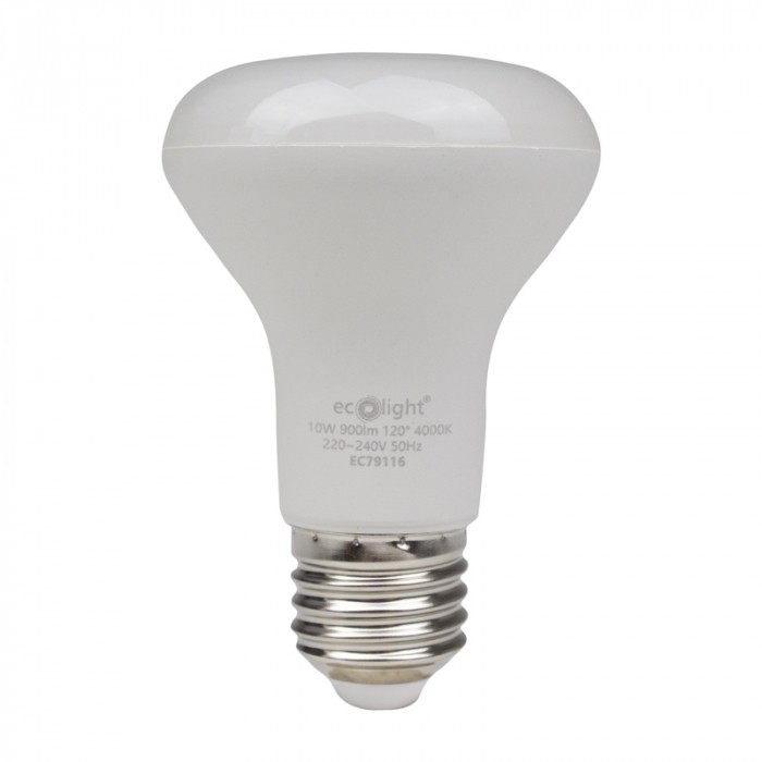 LED крушка R63 E27 10W 4000K 900 lm ECO LIGHT EC79116