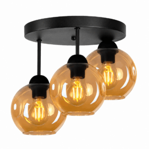 Плафон с 3 стъкла LOFT GLASS KMP562 FIBRAM