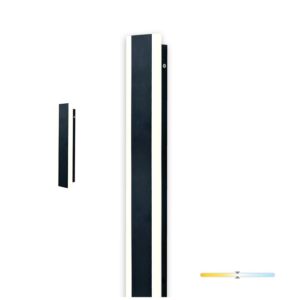 LED фасаден аплик KOBI MIRANA S 12 W 4000 K черен – 004718