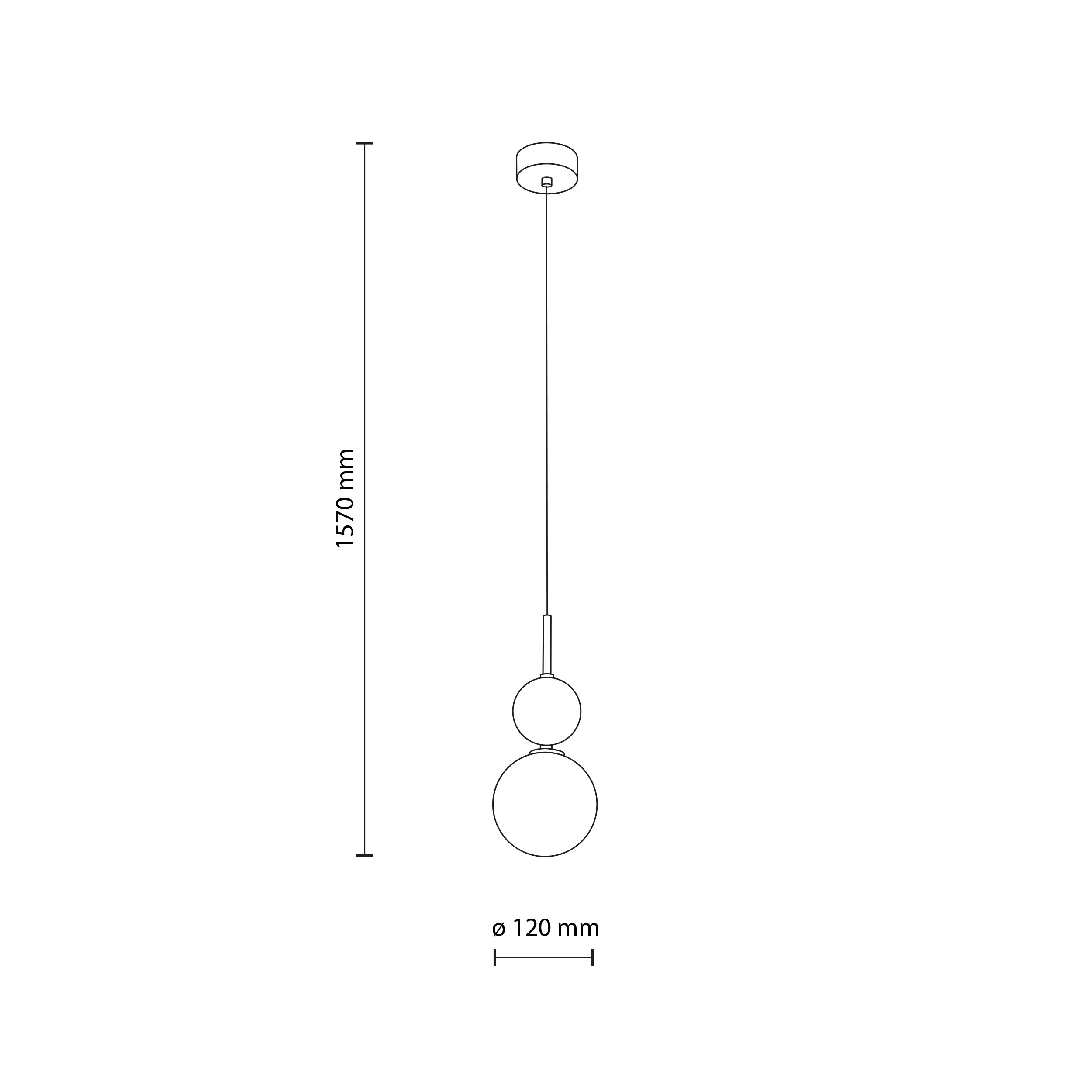 Висящо осветление RIVIERA 1xG9 TK LIGHTING TK11905