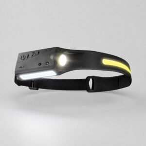 LED челник с датчик за движение 2 в 1, 350 lm, USB-C, MILAGRO EKG2575