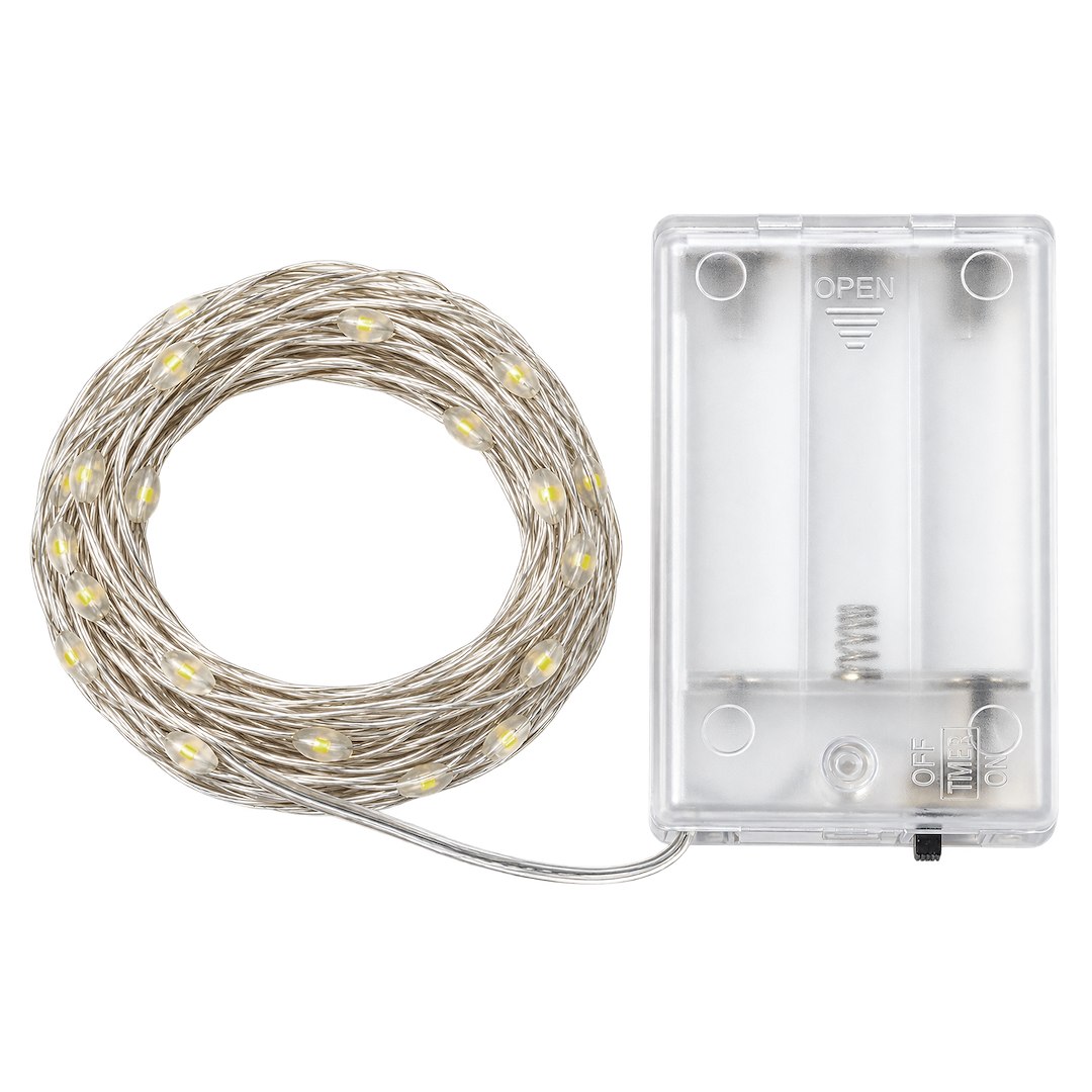 Декоративни LED лампички на тел 10 м 100 LED 2700K MILAGRO – EKSW2736