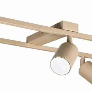 Спот с 3xGU10 подвижни тела FIBRAM екрю 60 см – KMP1120/3 BEZ