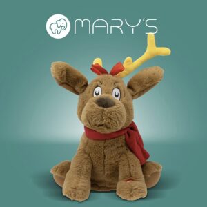 Плюшен коледен елен MARY'S CS61916