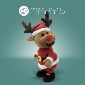 Танцуващ коледен елен с музика MARY'S CS61917