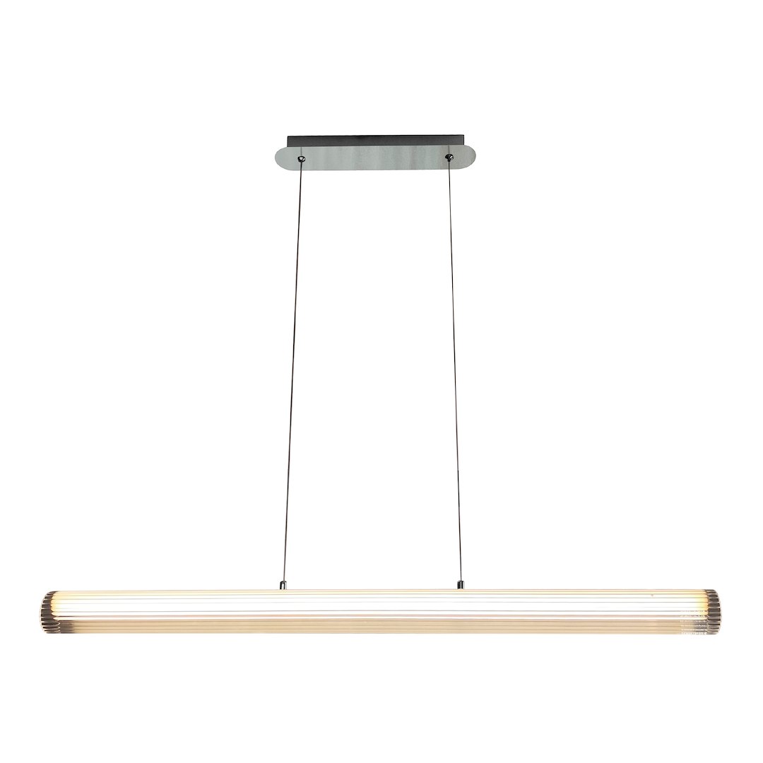 Висящо LED осветително тяло TRIVIA хром 16 W CCT IP44 Milagro – ML2733