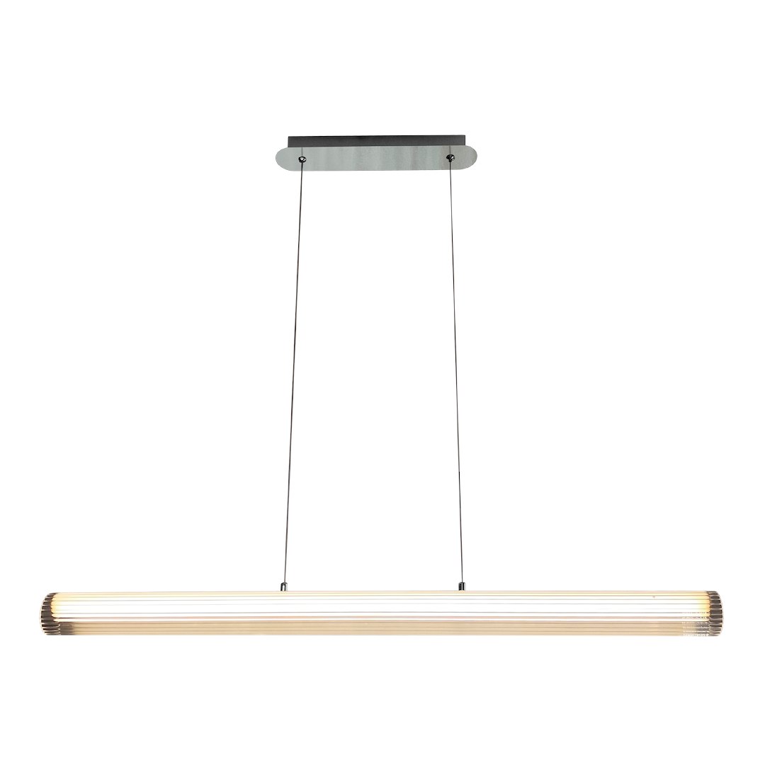 Висящо LED осветително тяло TRIVIA хром 16 W CCT IP44 Milagro – ML2733